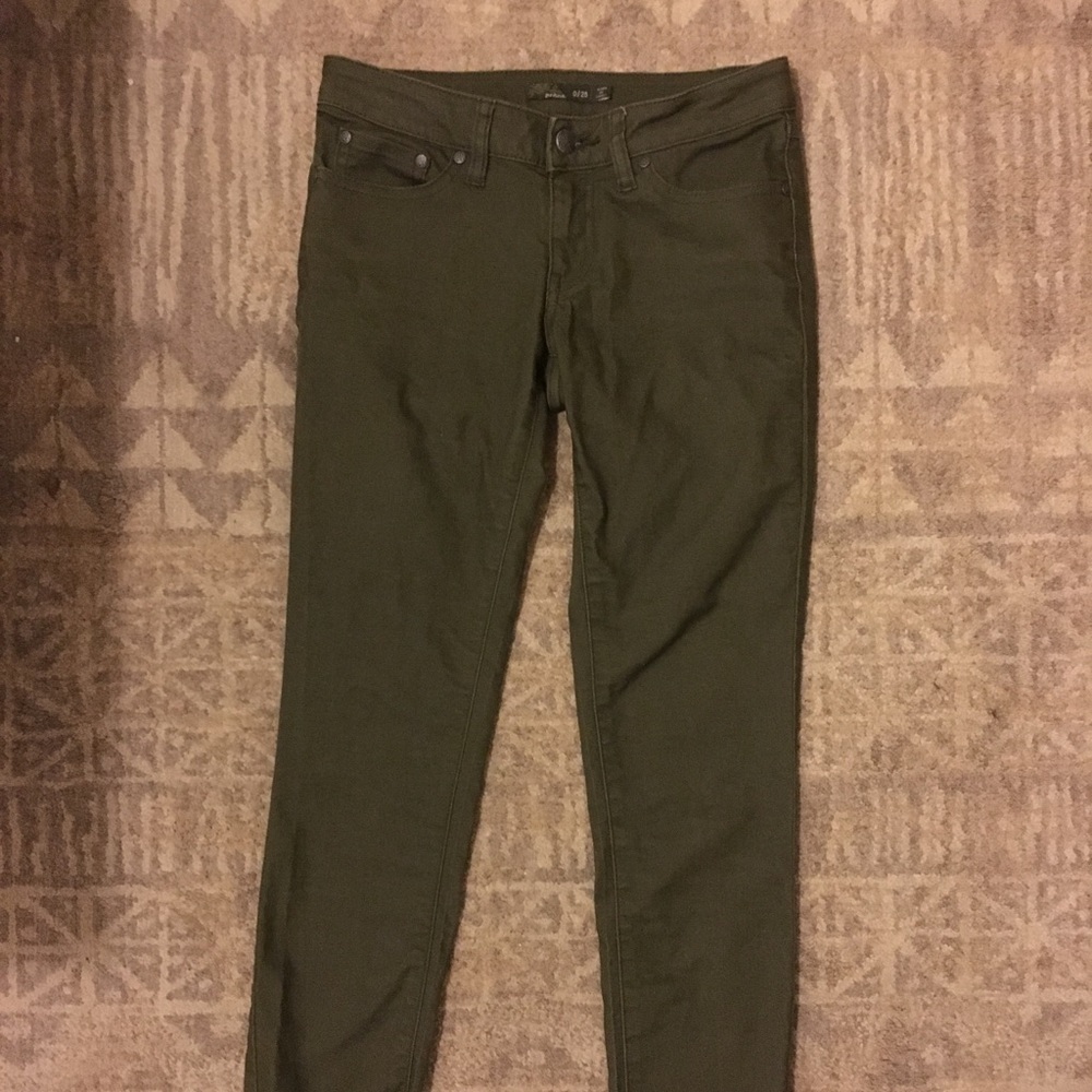 Prana Kara Jean 0/25 -Cargo Green